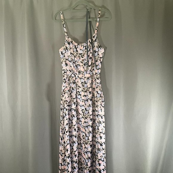 bebe Silk Maxi Dress - Picture 1 of 3
